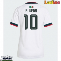 Mexico Alexis Vega #10 Replica Away Shirt Ladies World Cup 2026 Short Sleeve